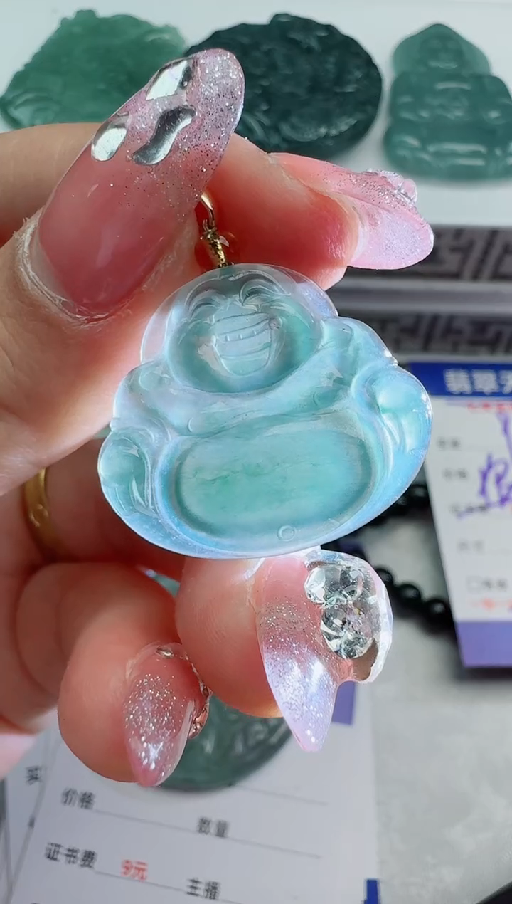 【闪购商品】翡翠颈饰未镶嵌多样性随机发其一