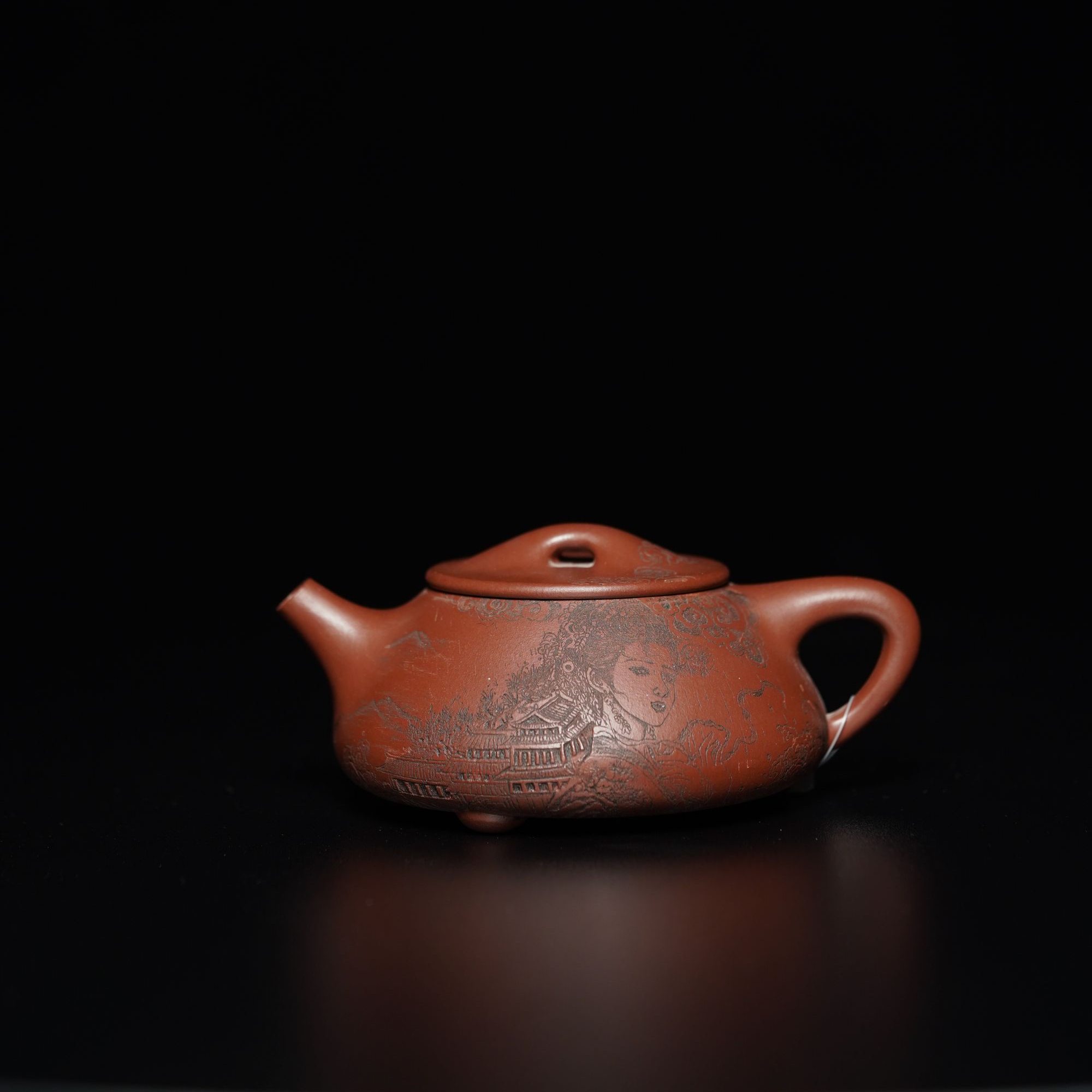 28号底槽清满瓢紫砂壶