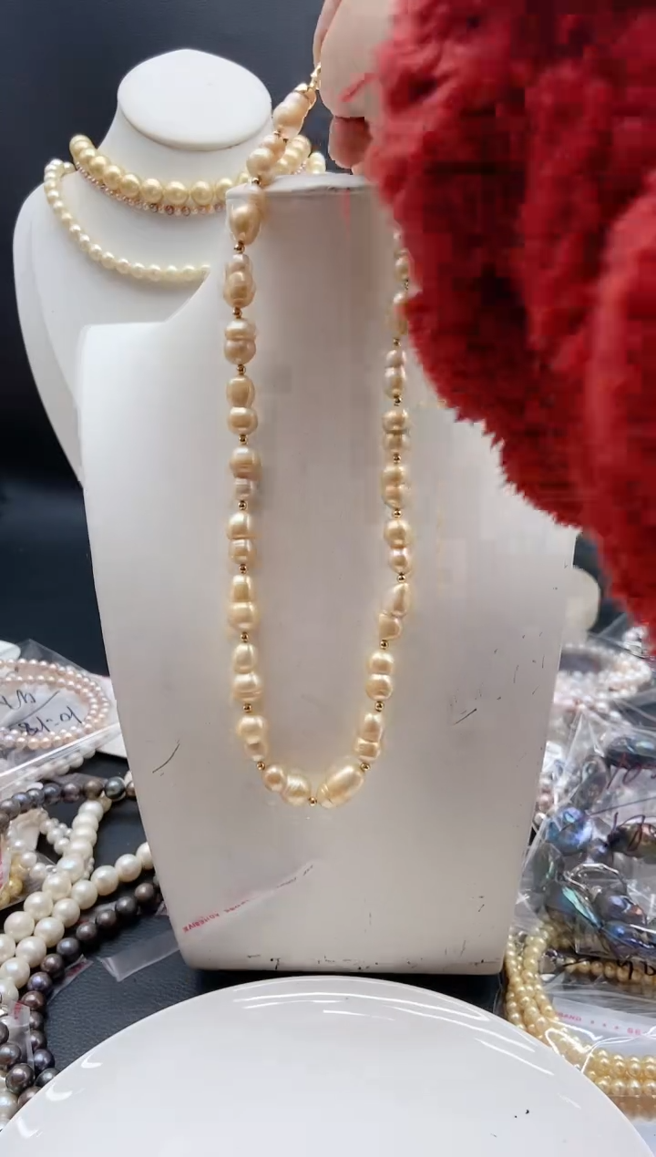 【闪购商品】淡水珍珠颈饰未镶嵌1