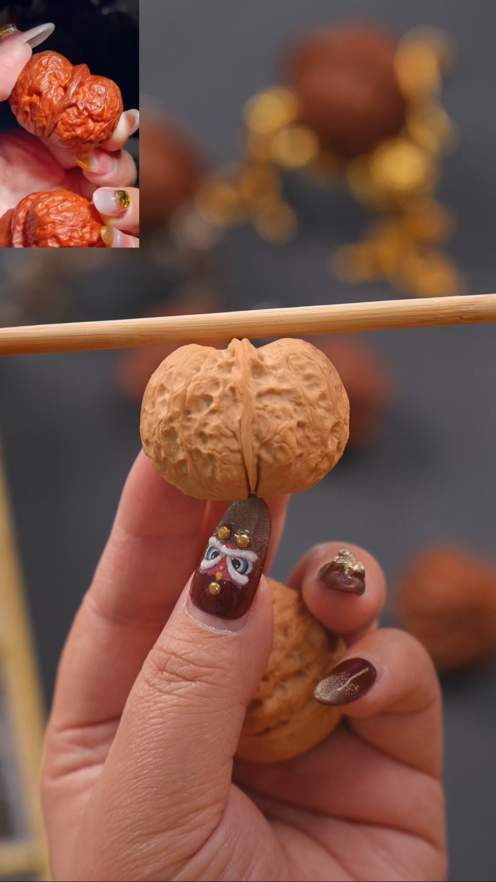 【闪购商品】文玩核桃把件40天启元宝（全品）