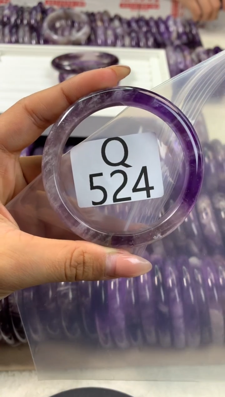 【闪购商品】水晶水晶手镯Q未镶嵌524-56