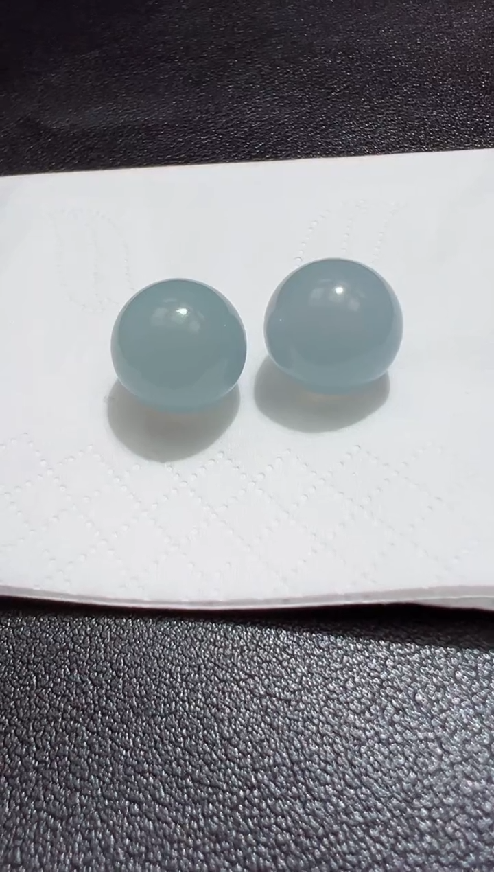 【闪购商品】定制翡翠未镶嵌14.8mm+珠子