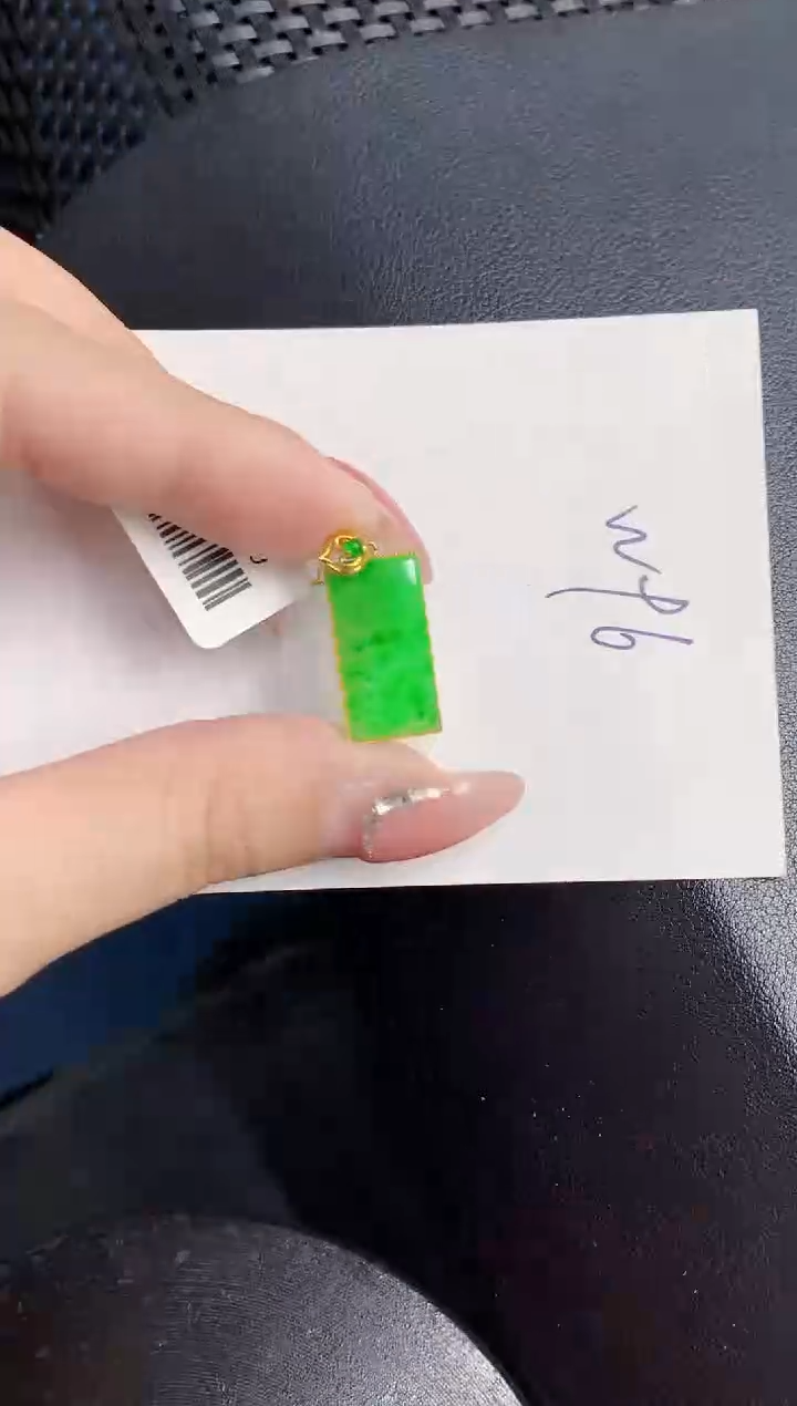 【闪购商品】翡翠颈饰18K金镶嵌000000000