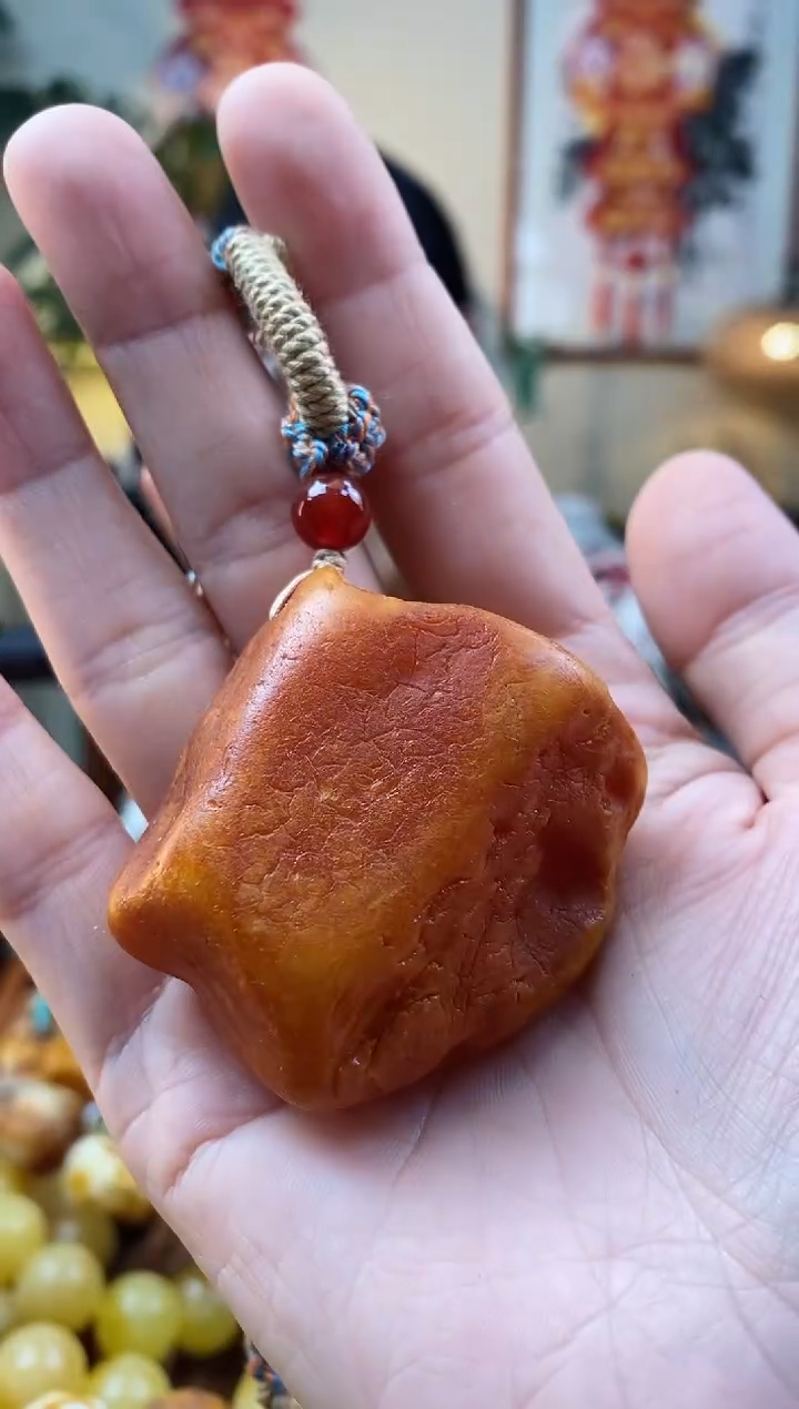 【闪购商品】蜜蜡颈饰未镶嵌吊坠