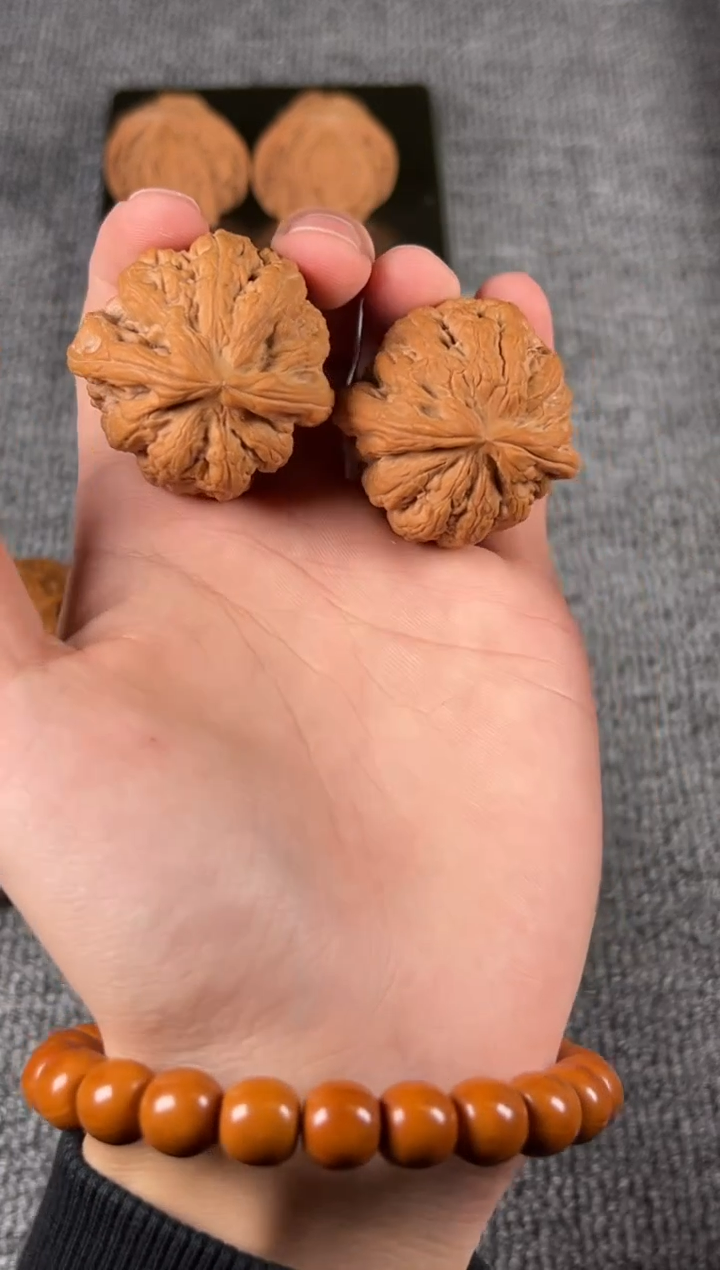 吊坠文玩核桃精品39尺小粗筋6号