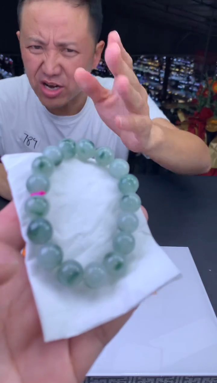 未镶嵌手串翡翠明****训-1629