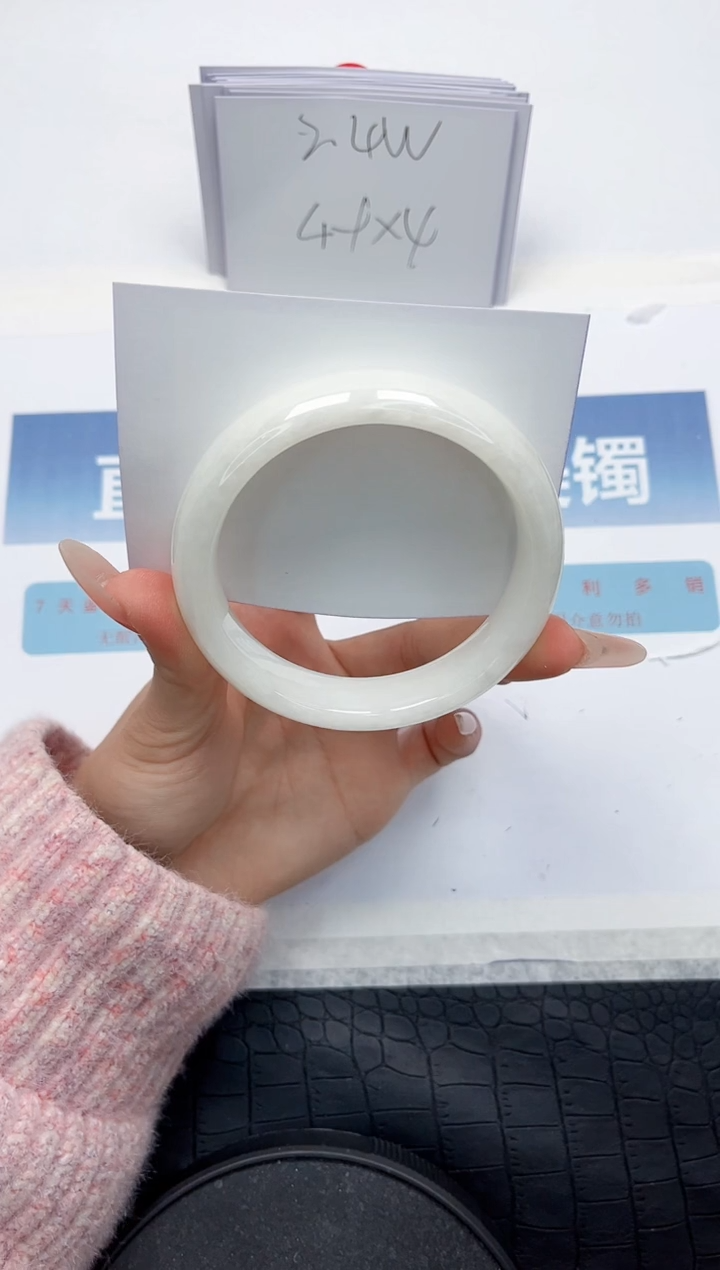 【闪购商品】和田玉手镯未镶嵌L341-62.3