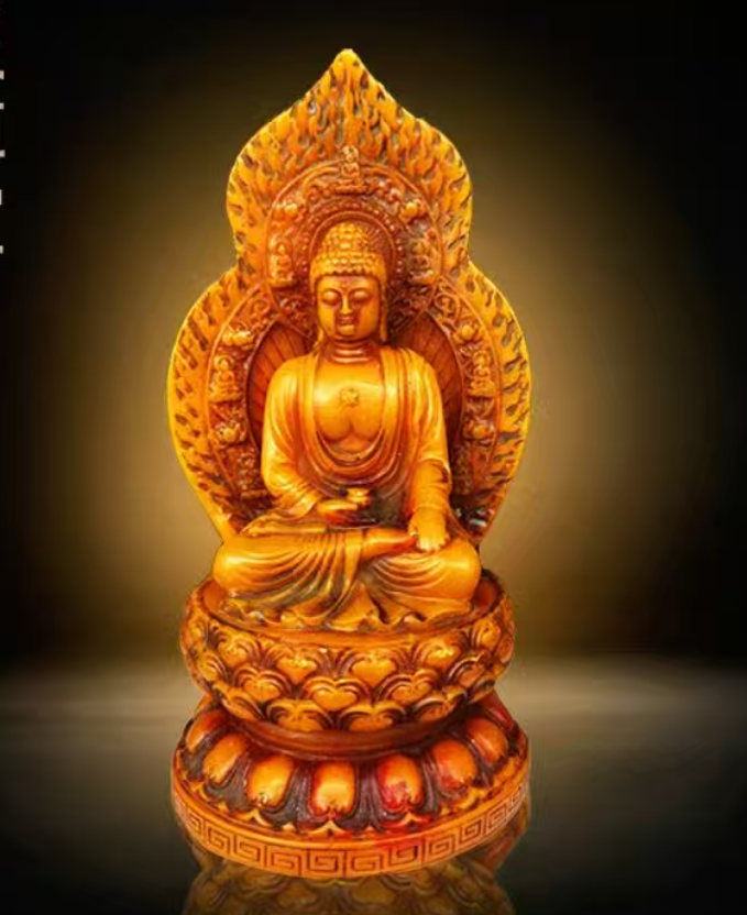 黄玉尊宝 桌面摆件-NS