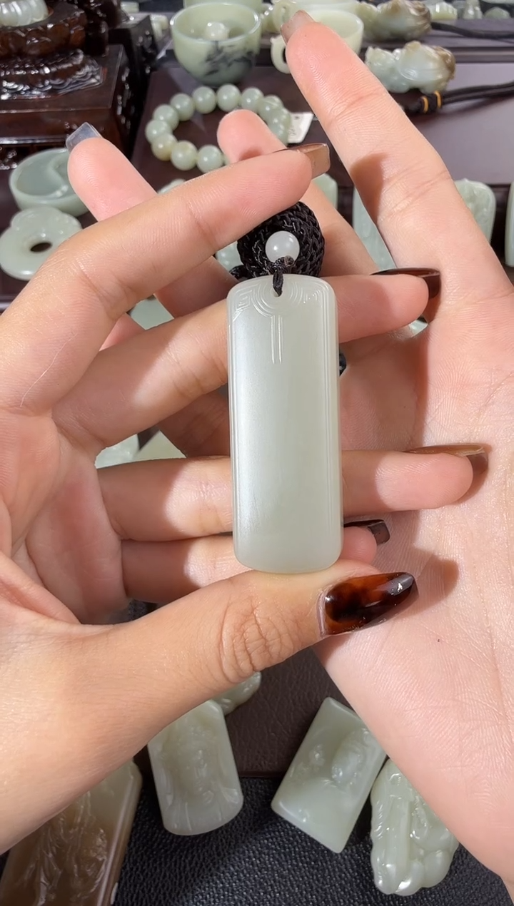 吊坠(不含链)未镶嵌和田玉宁**滥20