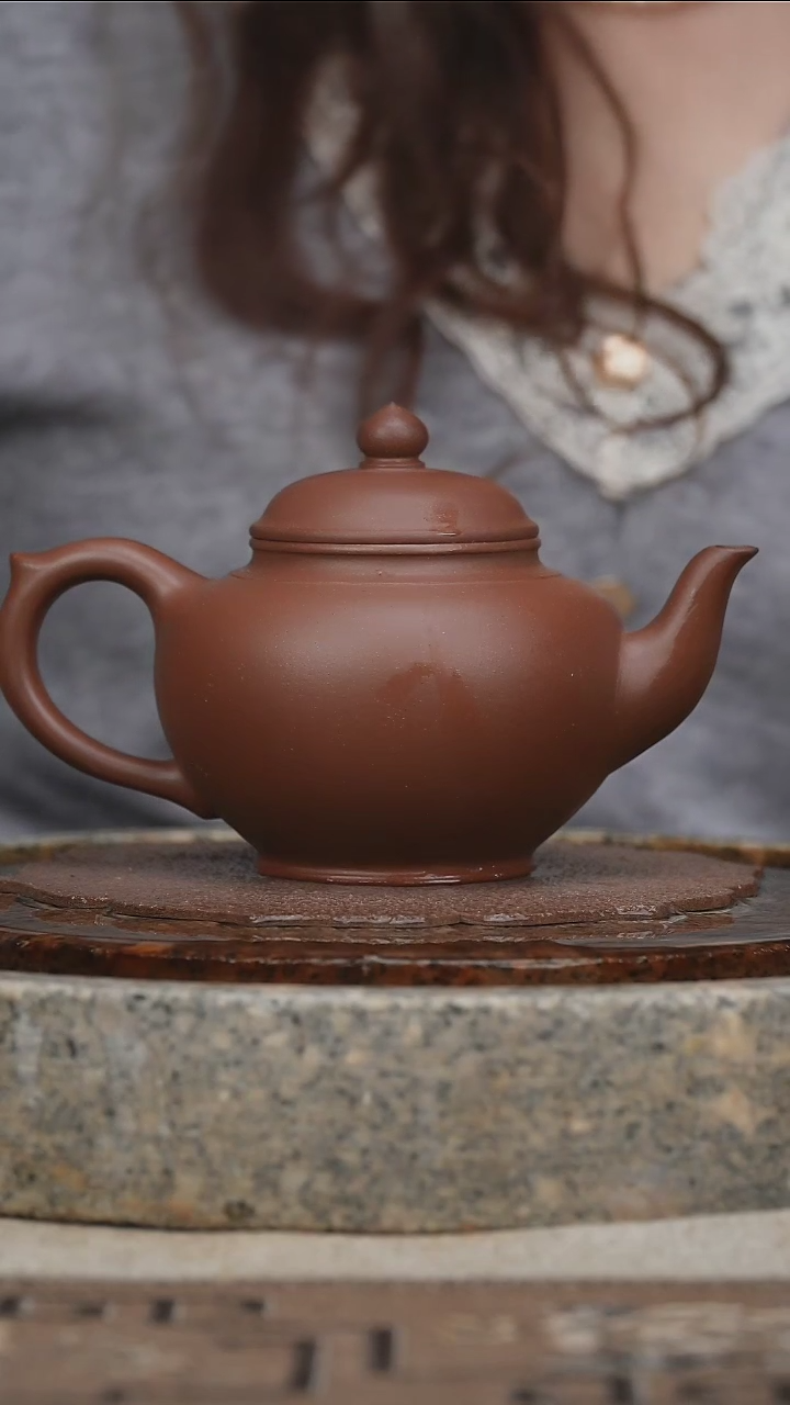 【闪购商品】紫砂茶壶宜兴原矿无添加紫泥笑瘿240cc