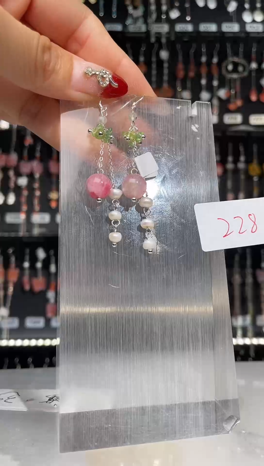 【闪购商品】紫晶耳饰银S925镶嵌喜欢拍