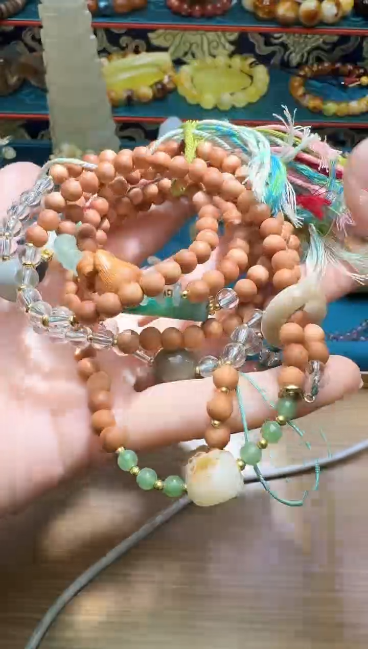 颈饰未镶嵌水晶多样性发一件 035