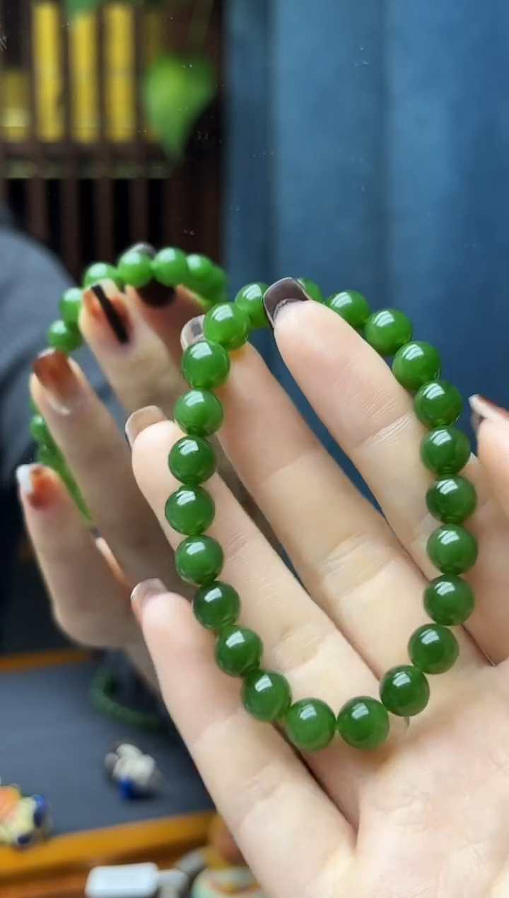 未镶嵌和田玉挂件和田玉手串8mmXEZB