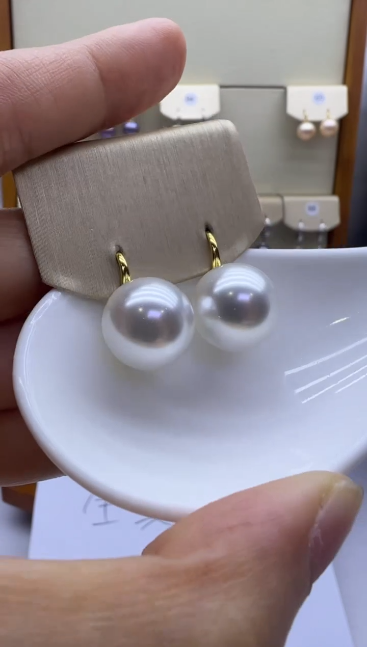 未镶嵌耳饰淡水珍珠098