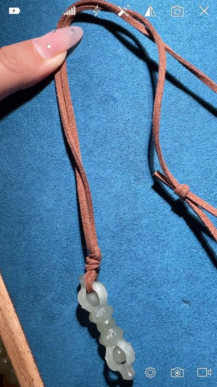 【闪购商品】和田玉YG未镶嵌金刚杵 吊坠