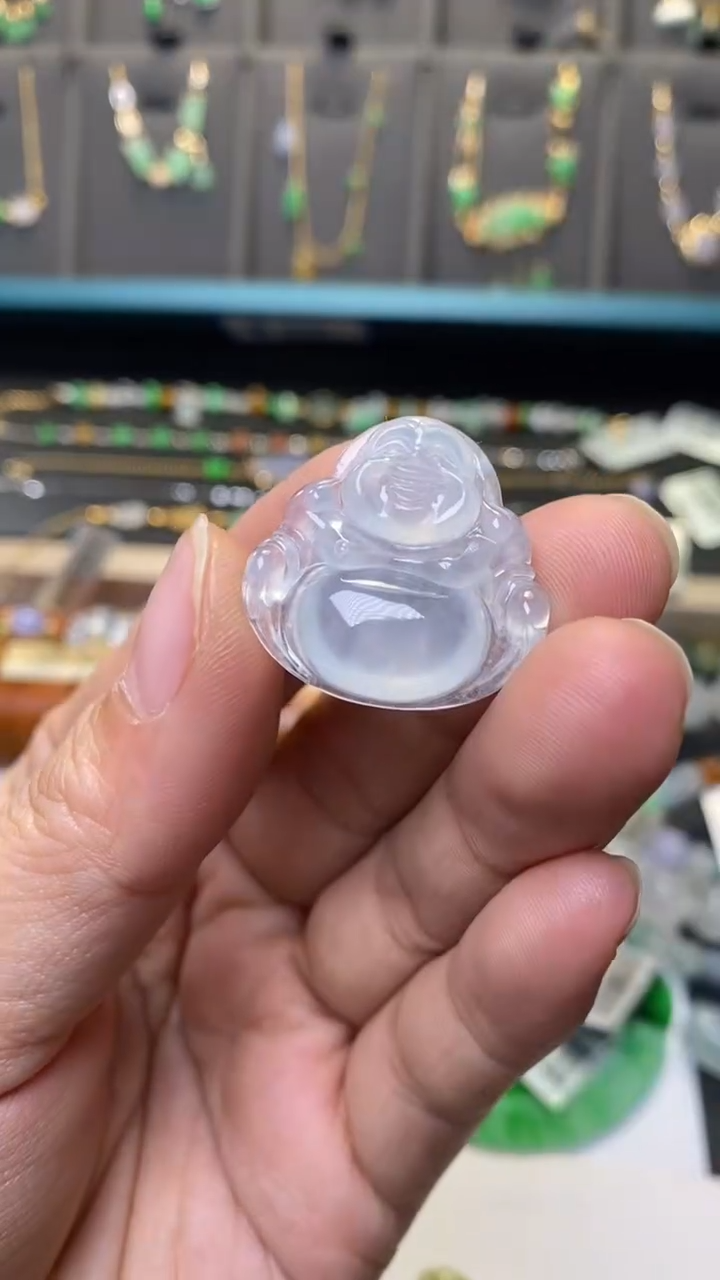 颈饰未镶嵌翡翠40078