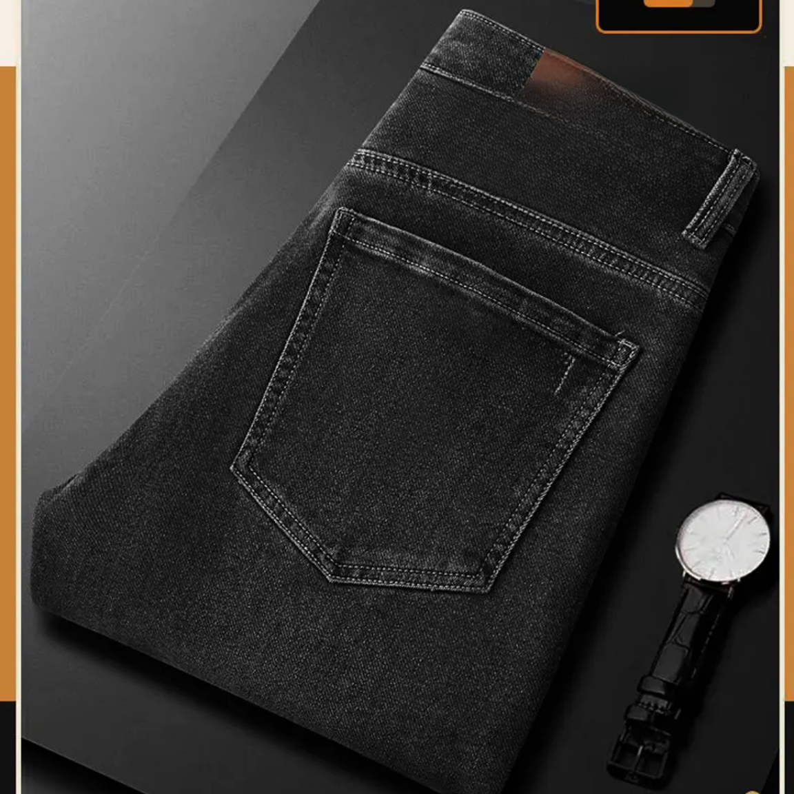 866310保罗春季2025新款牛仔裤男直筒休闲裤