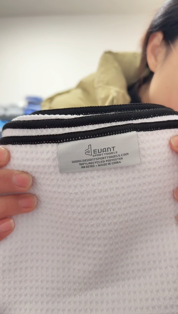 40*80白色华夫格抹布软糯