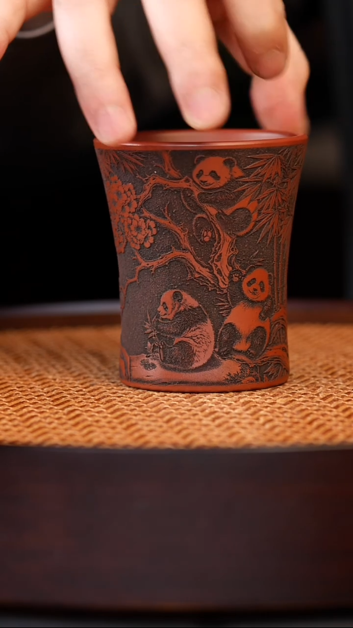 茶杯紫砂宜兴全手工紫砂杯