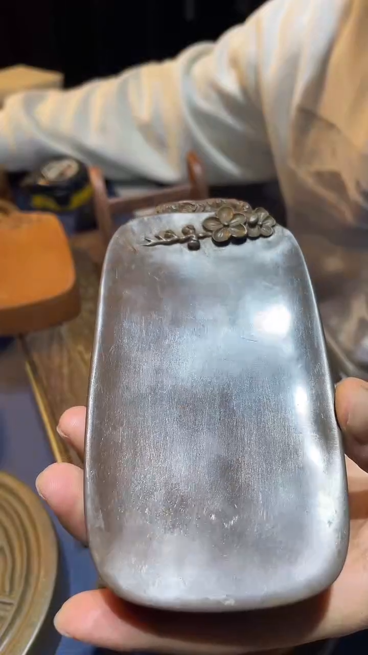 【闪购商品】绛州澄泥砚福利款梅花