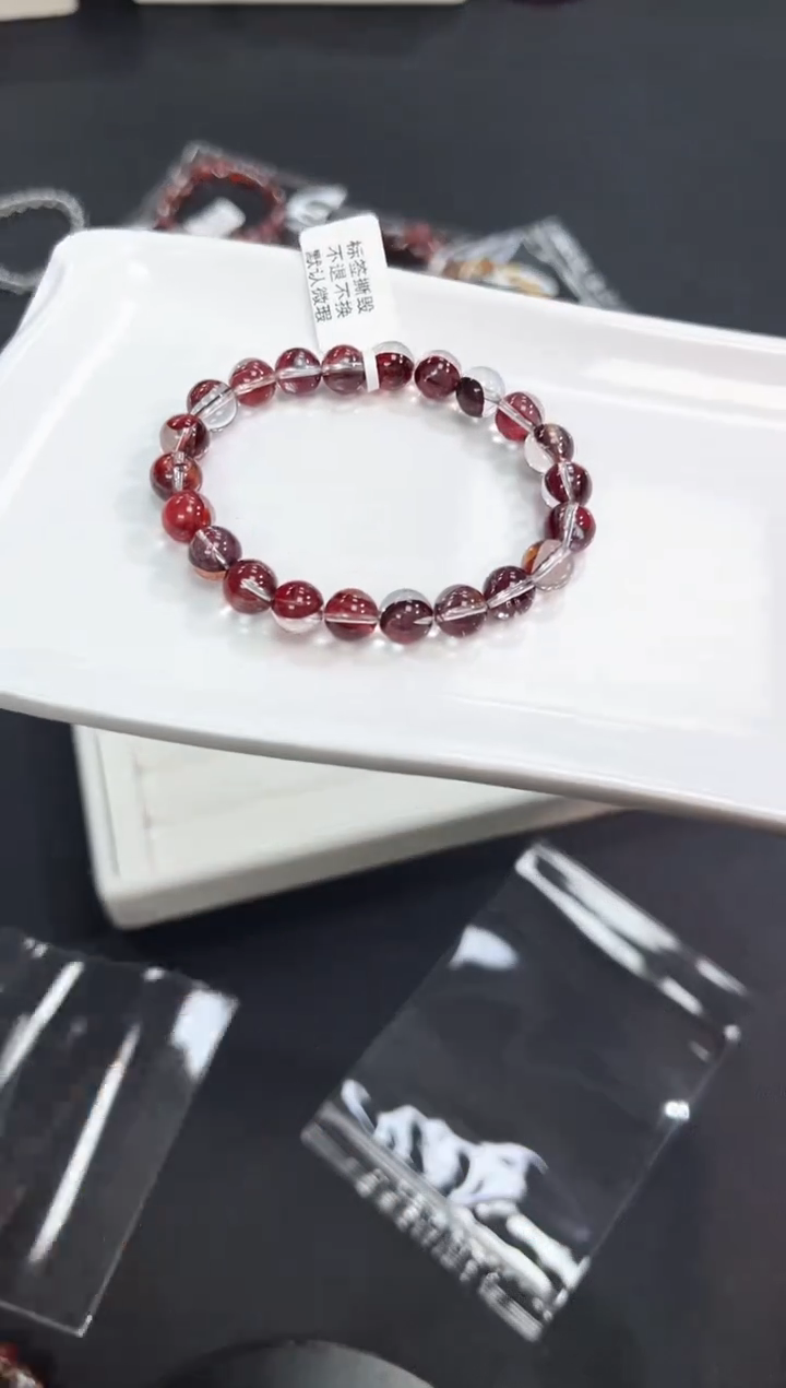 【闪购商品】水晶手串未镶嵌31d多样性发其一/1条8mm默认微瑕
