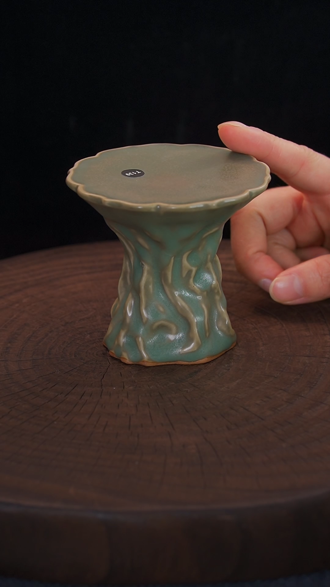 【闪购商品】仿古青绿气仿柴树桩子