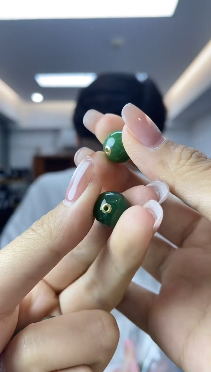 和田玉18K金镶嵌颈饰多样性一件发货