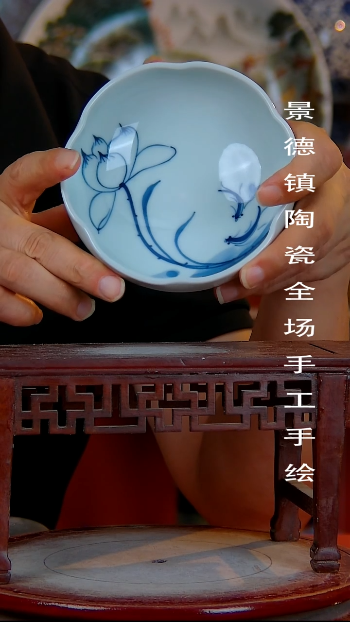 摆件景德镇陶瓷 全场手工手绘