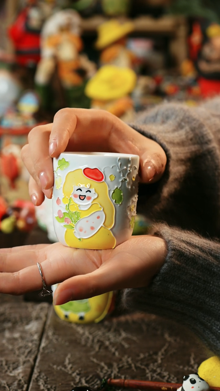 【闪购商品】瓷片设计师款手工手作