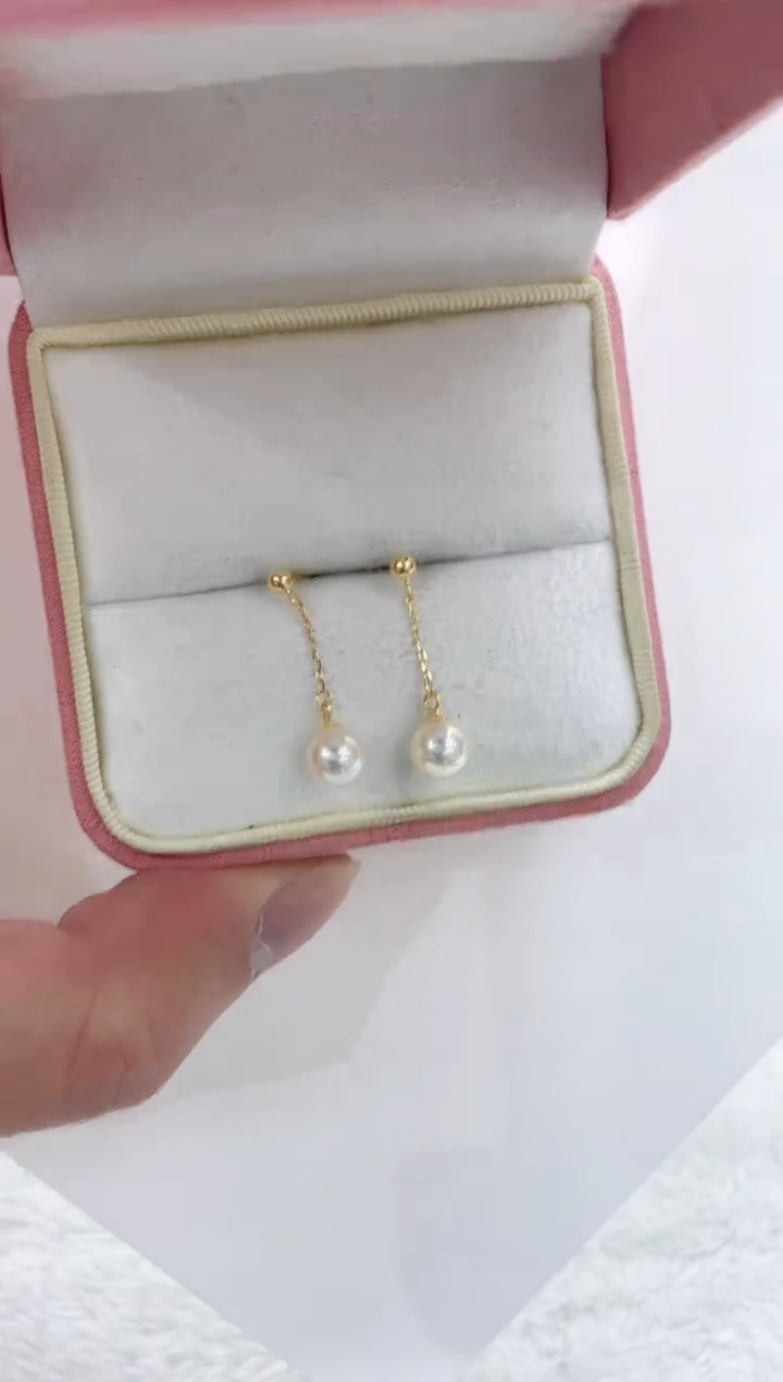 【闪购商品】海水珍珠耳饰银S925镶嵌海水珍珠耳饰