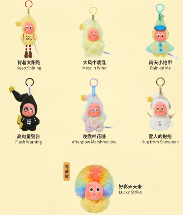拍下代拆，气象局系列盲盒