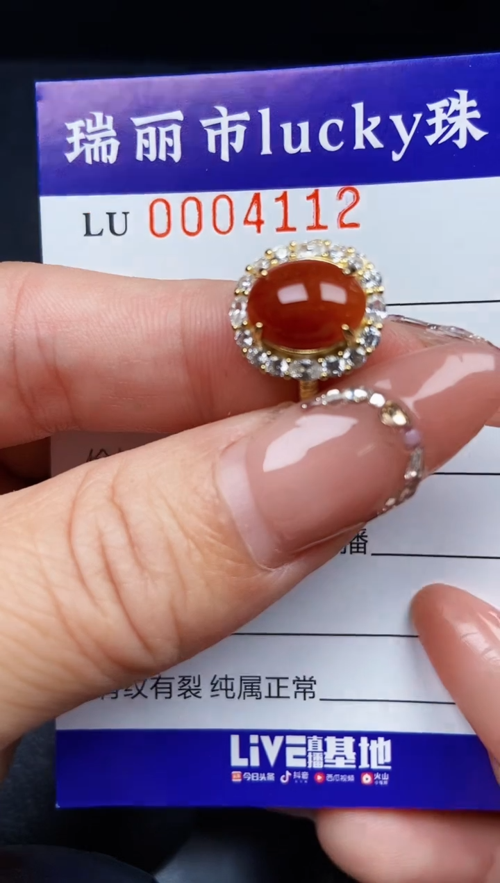 翡翠银S925镶嵌颈饰4112