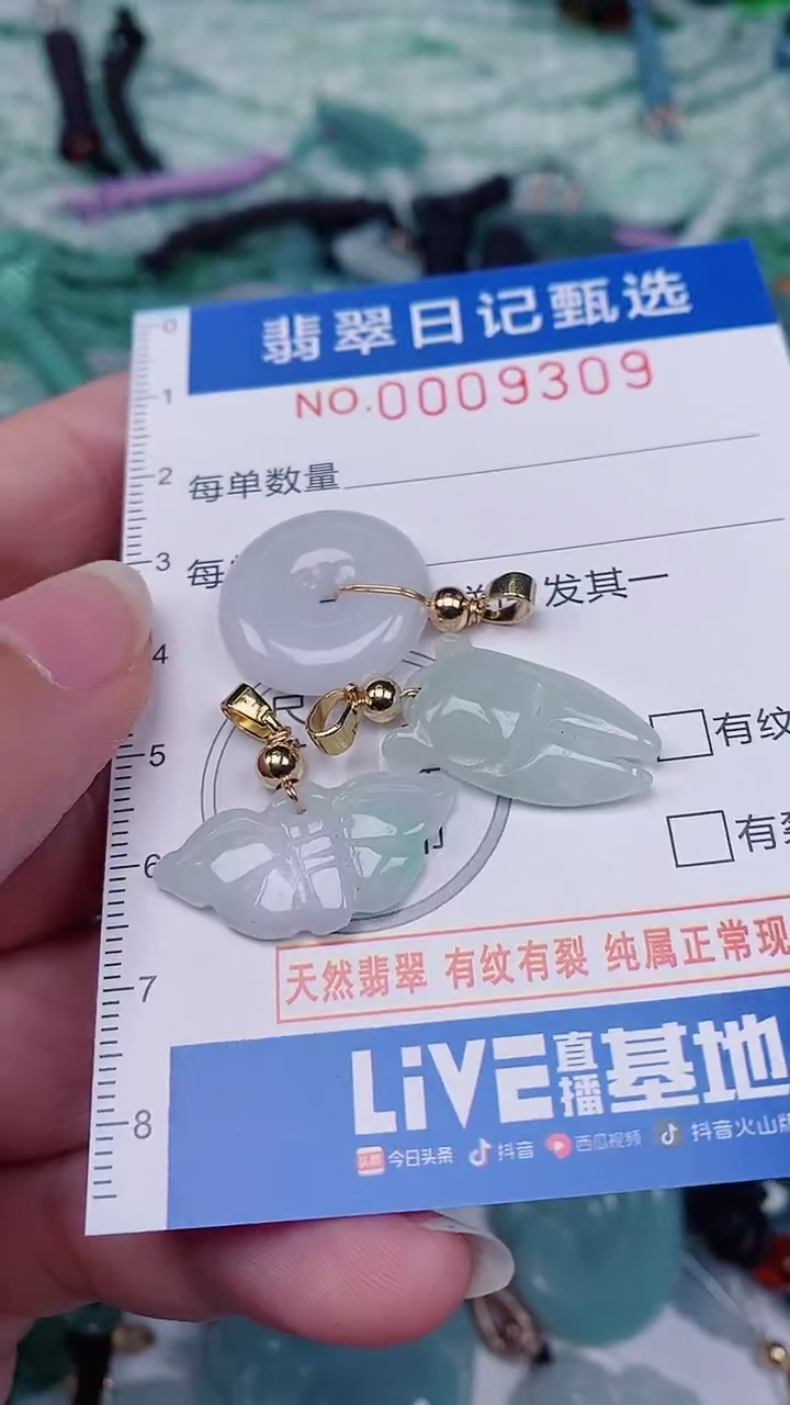 【闪购商品】翡翠颈饰未镶嵌00009309