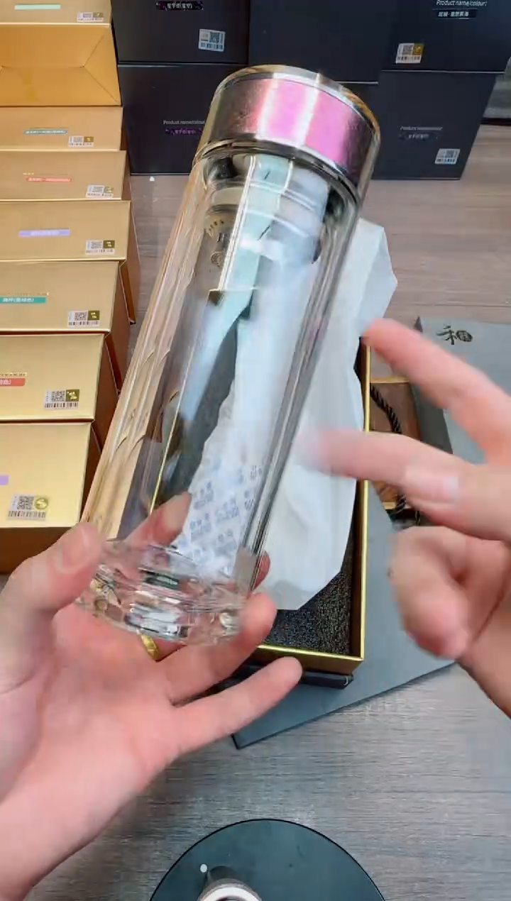 禾器金标沁岚保温杯（玫瑰金）