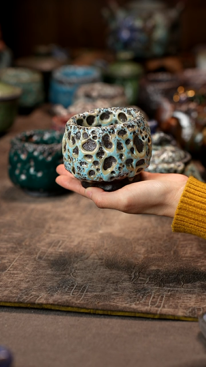 小*景德镇柴烧志野杯