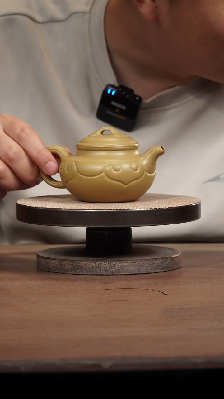 茶壶紫砂本绿仿古如意