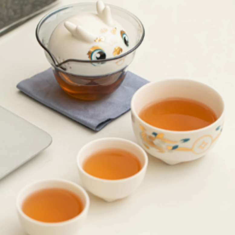 魅宝龙一壶三杯快客杯旅行套装