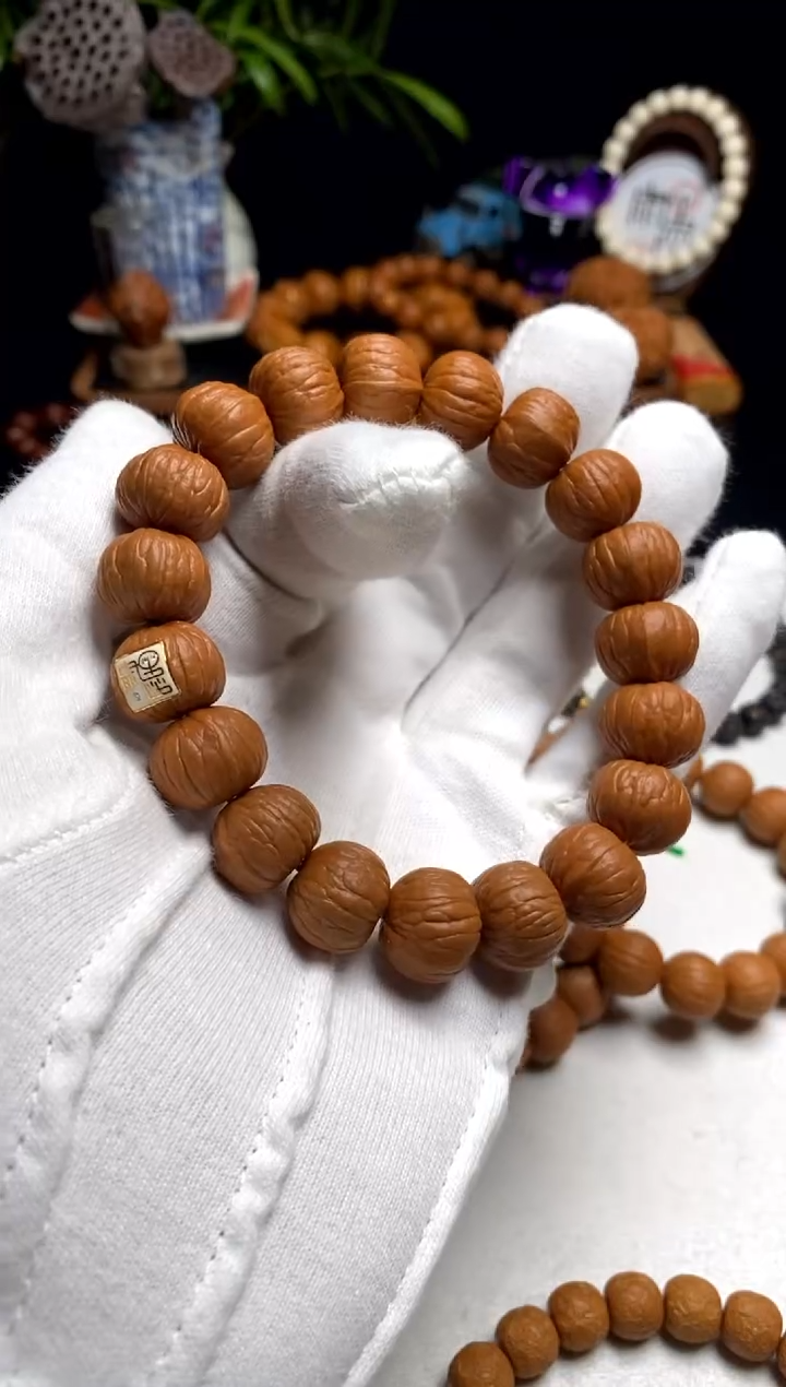 【闪购商品】猴头核桃手串雨墨臻至南瓜