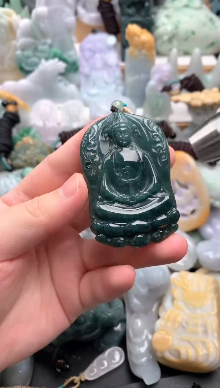 吊坠(不含链)未镶嵌翡翠1