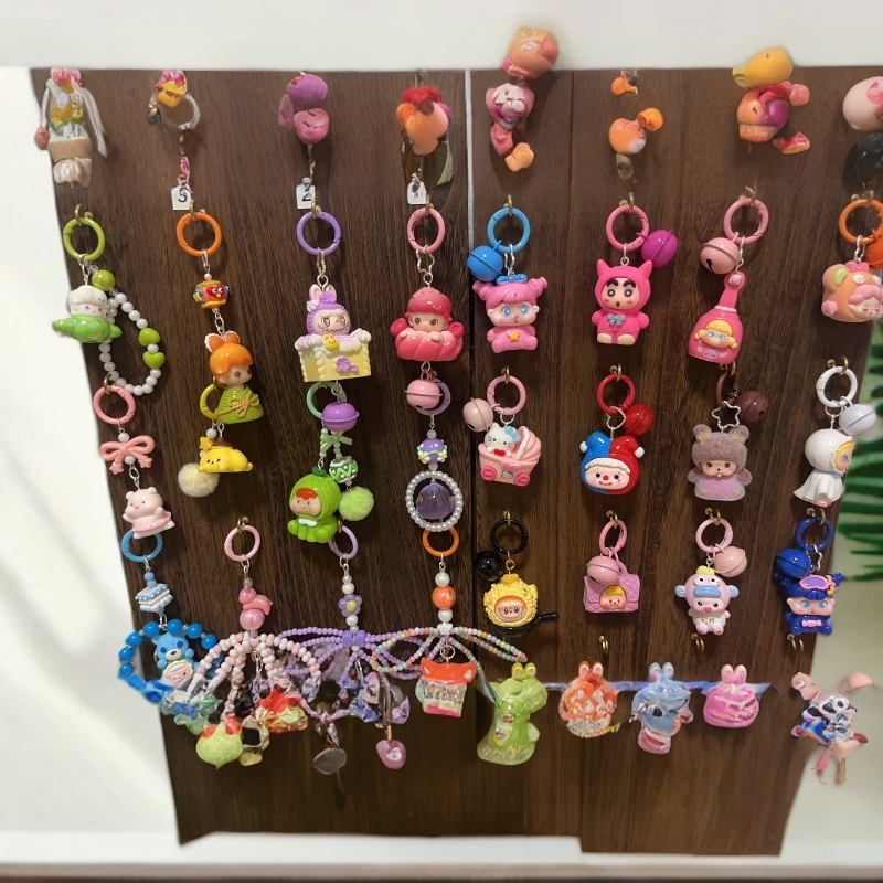 夜光樱花串珠精致包包挂饰汽车钥匙链礼品手机链钥匙扣手机壳配饰