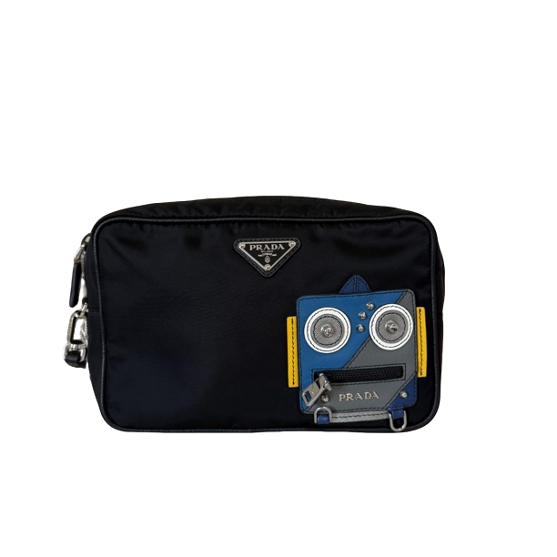 未使用 Prada/普拉达 尼龙手拿包/486