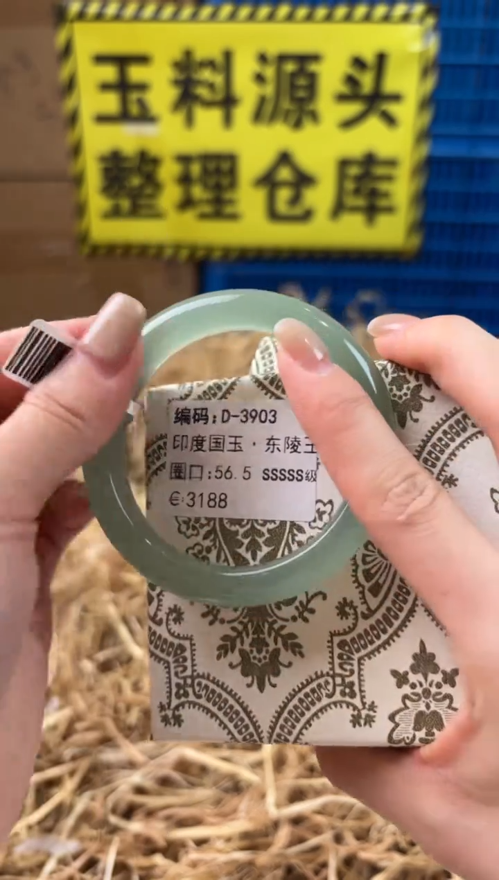 未镶嵌手镯石英质玉D-3903