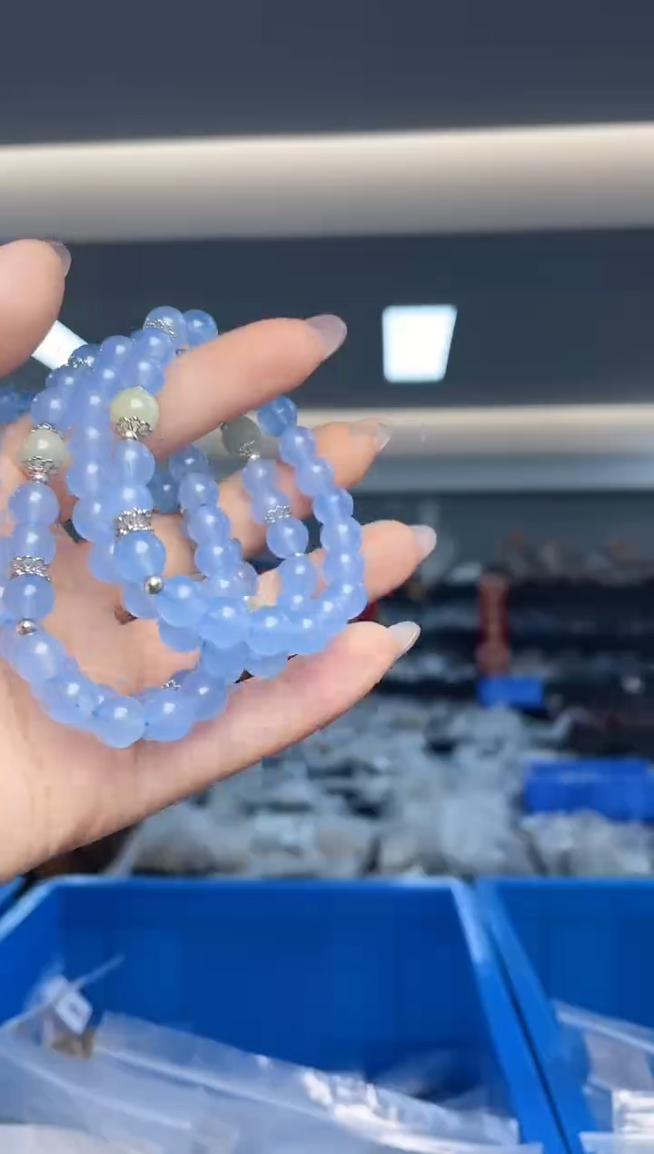 【闪购商品】海蓝宝石手串未镶嵌（多样性发一件）