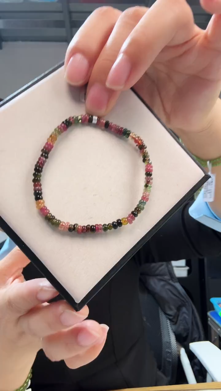 未镶嵌手链碧玺优0015 约3mm