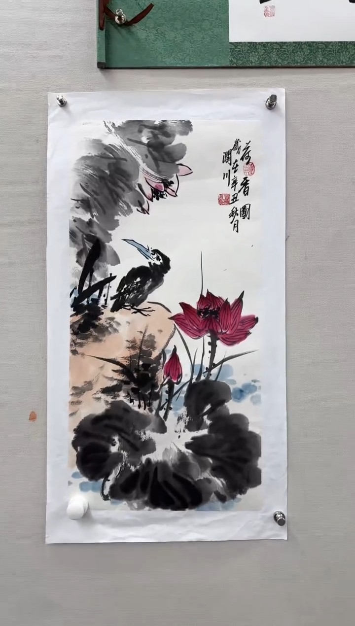 国画贺润川-国画花鸟2平尺