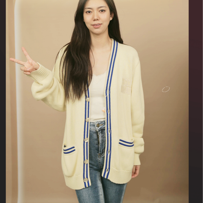 95新 GUCCI/古驰 背后logo针织开衫/250823WYNEZ04