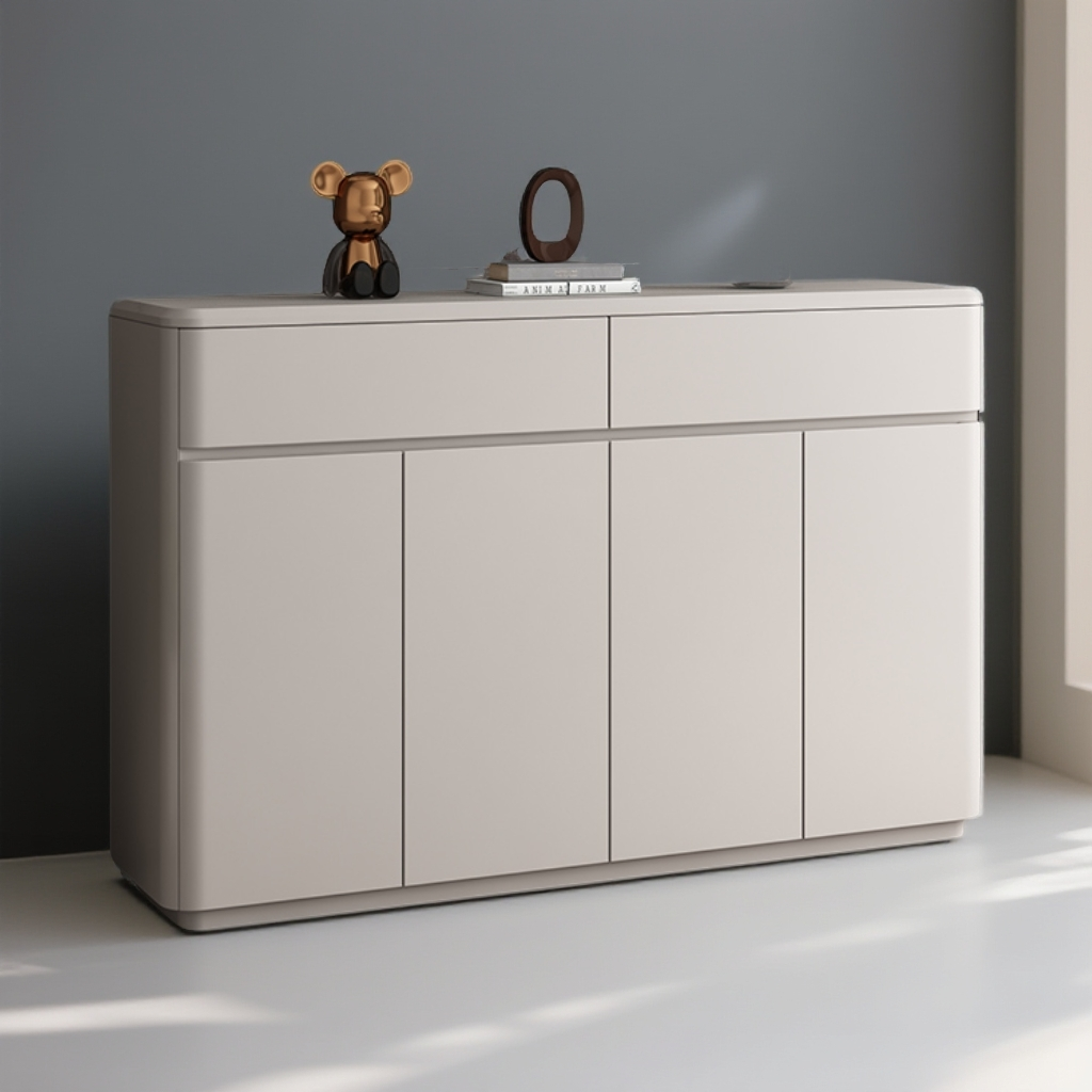 新款现代简约鞋柜家用门口大容量烤漆门厅柜入户隔断玄关柜储物柜