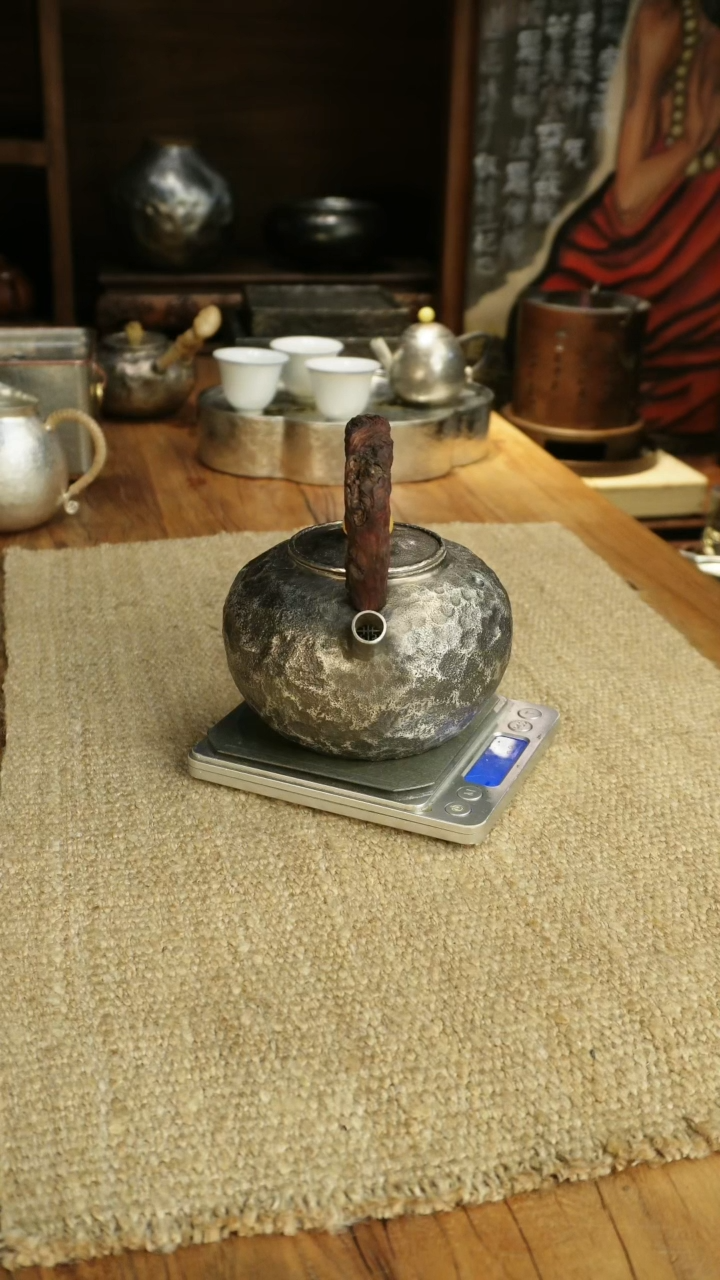 【闪购商品】足银全手提梁煮水壶