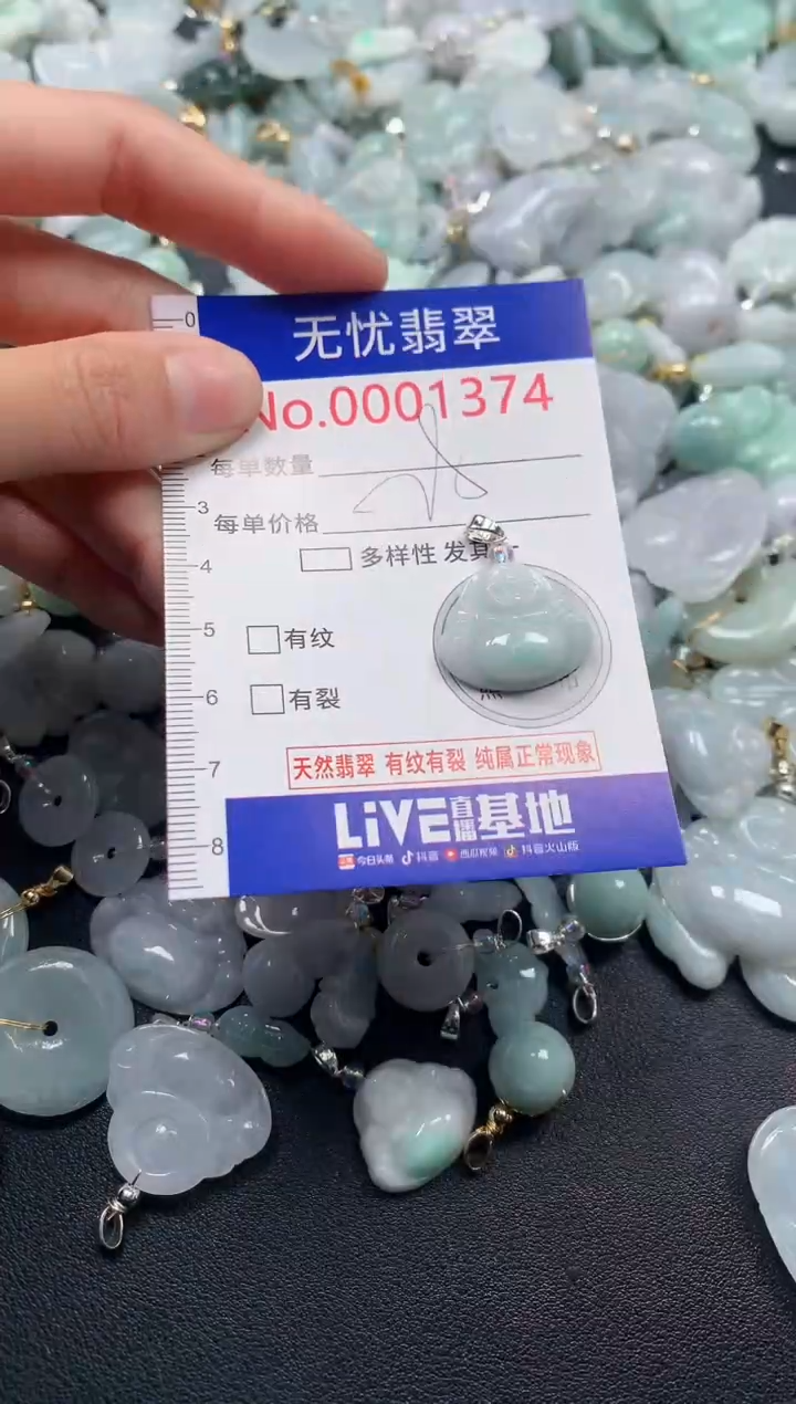 颈饰未镶嵌翡翠1374