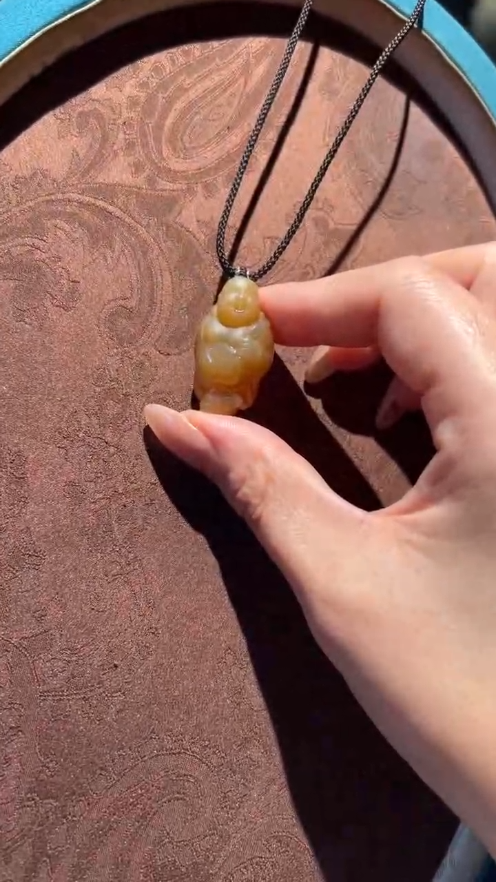 【闪购商品】玛瑙/玉髓吊坠(不含链)未镶嵌红翡绿翠11号